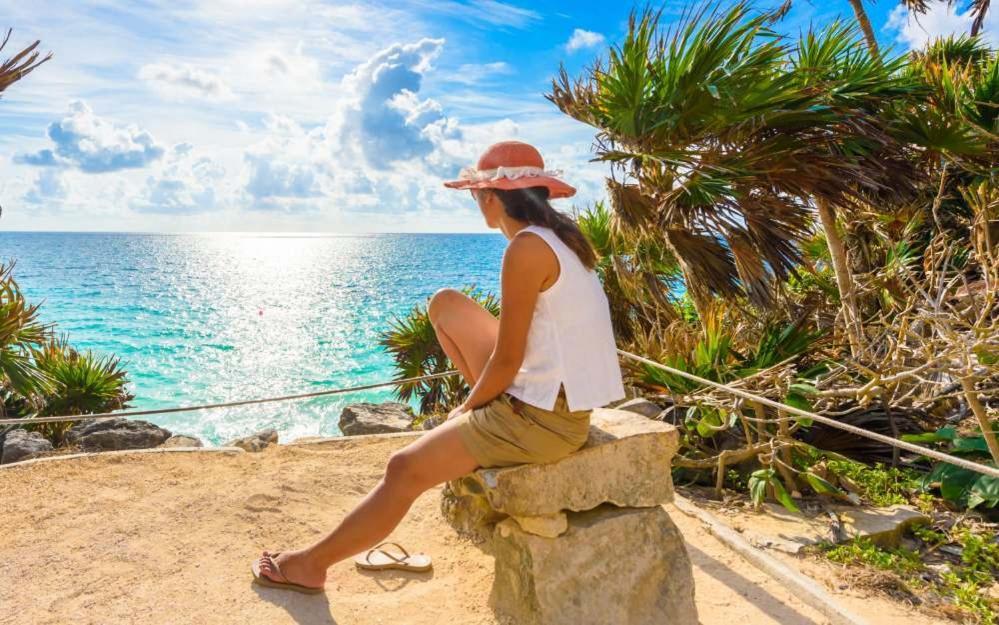Apartamento En Fraccionamiento Privado 6 Personas Con Piscina Cerca De La Playa Playa del Carmen Ngoại thất bức ảnh