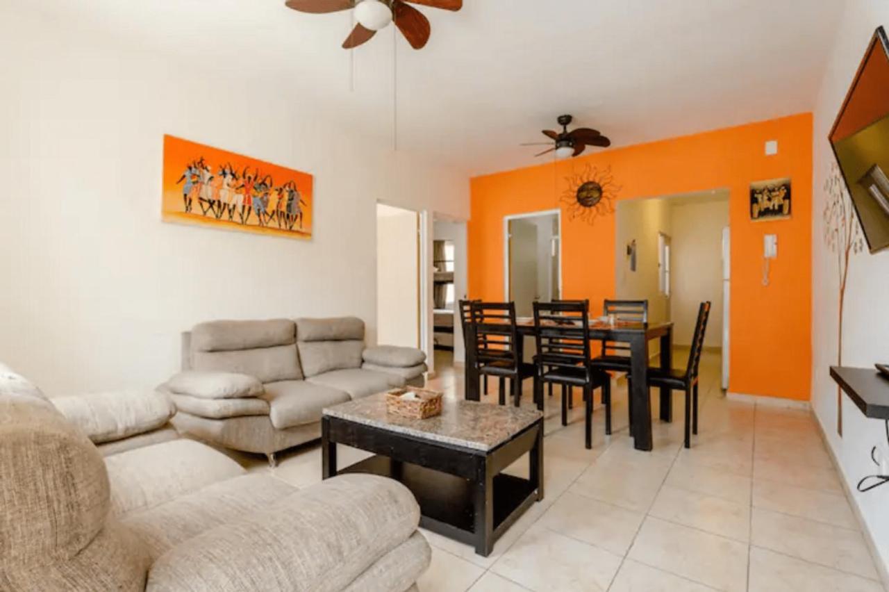 Apartamento En Fraccionamiento Privado 6 Personas Con Piscina Cerca De La Playa Playa del Carmen Ngoại thất bức ảnh