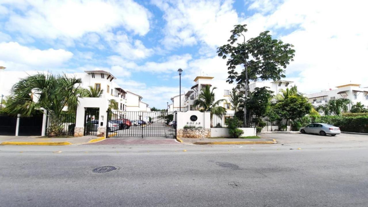 Apartamento En Fraccionamiento Privado 6 Personas Con Piscina Cerca De La Playa Playa del Carmen Ngoại thất bức ảnh